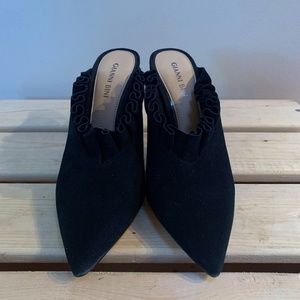 Gianni Bini Black High heels slip-on, Size 5.5